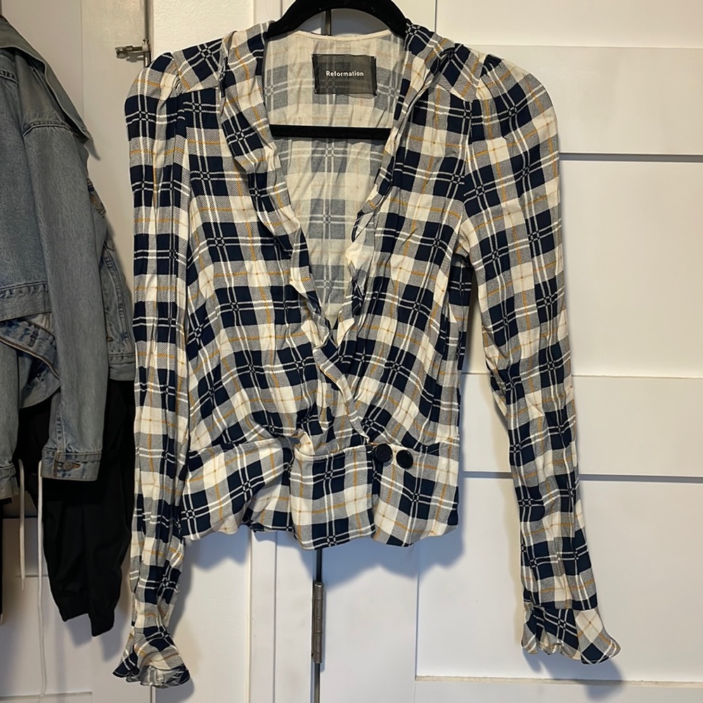Reformation blouse